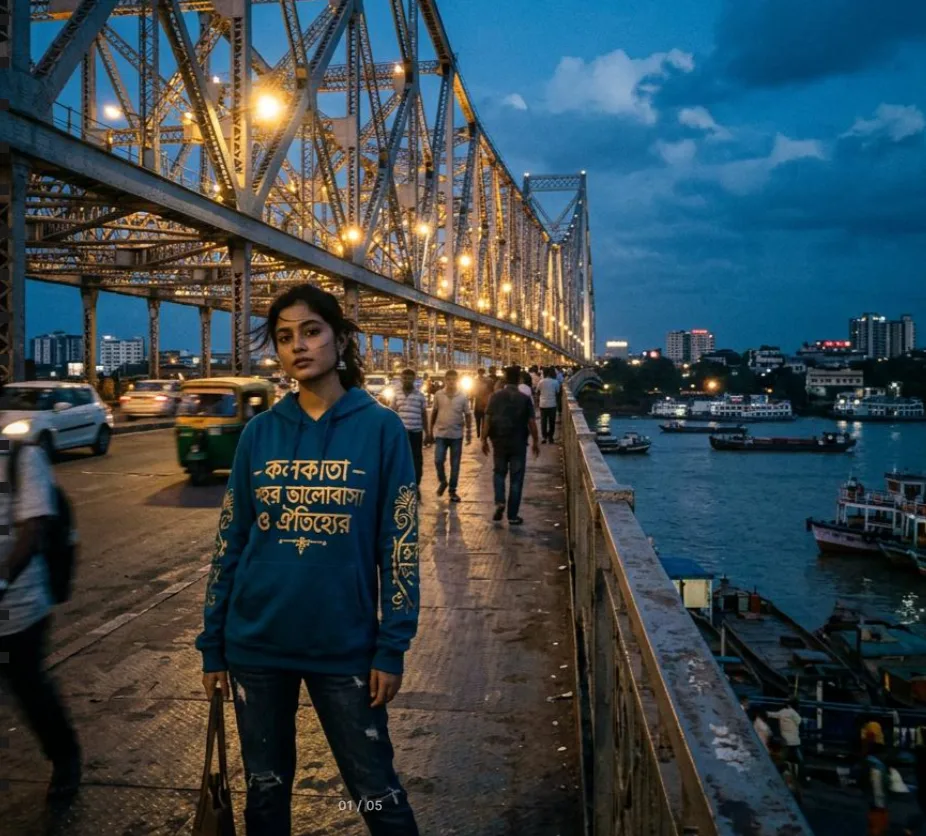 Bhooter Bhobishyot Hoodie — Bengali hoodie by Golposutra