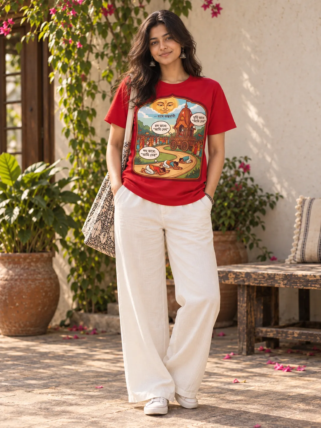 Konika - Nobel Laureate Rabindranath Tagore — Bengali t-shirt by Golposutra